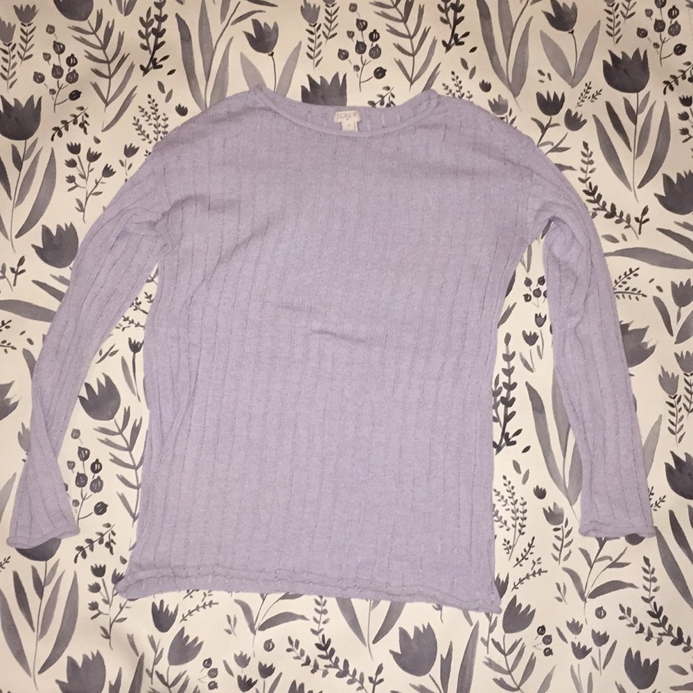 Loose stitch roll neck sweater from jcrew